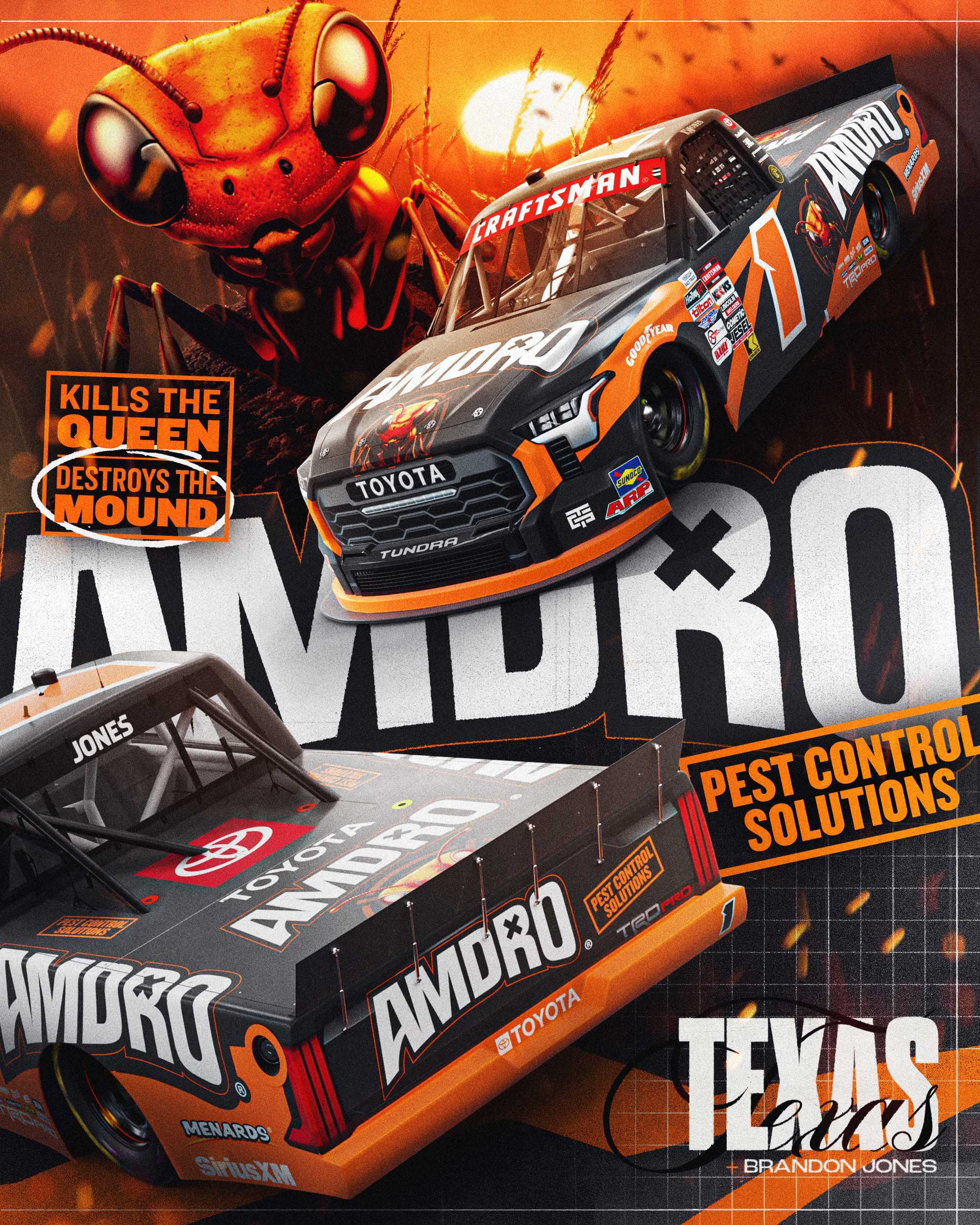 AMDRO® Pest Control Solutions Teams Up with Brandon Jones for