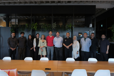 thumbnail ASEAN winners with Richard Coulson at COX Architecture, Brisbane