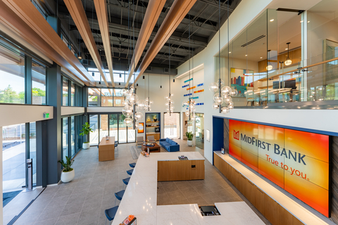 thumbnail MidFirst Bank's new, innovative banking center in Edmond, OK