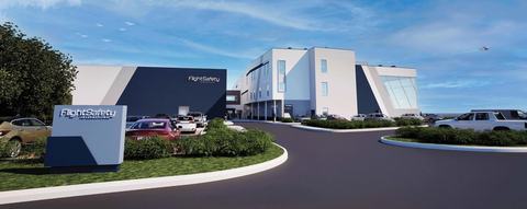 original Rendering: arriving at FlightSafety International