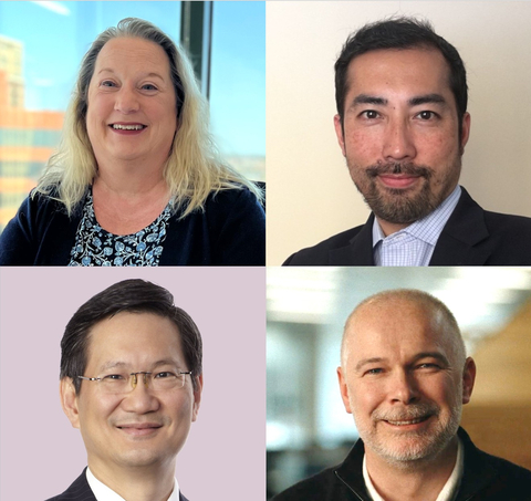 original Meet the 2025 FICO Decision Heroes - Clockwise from top left: Deb Strickland (North America), Ulisses Okamoto (Latin America and Caribbean), Andy Lawrie (Europe, Middle East, and Africa), Chartsiri Sophonpanich (Asia Pacific)
