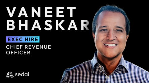 original Sedai Chief Revenue Officer Vaneet Bhaskar