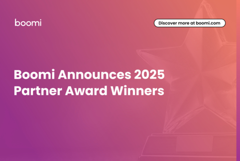 original Boomi Celebrates 2025 Partner Award Winners