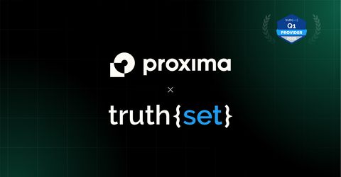 original Proxima joins the Truthset Data Collective, validating best‑in‑class data quality and accuracy