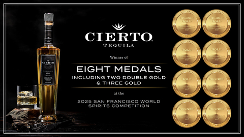 original Cierto Tequila Wins Eight Medals at the 2025 San Francisco World Spirits Competition