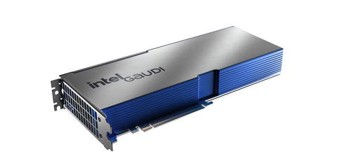 thumbnail On May 19, 2025, in advance of Computex, Intel shares updates to Intel Gaudi 3 PCIe cards, which support scalable AI inferencing within existing data center server environments. During the May 20-23 event in Taipei, Taiwan, Intel marks 40 years of collaboration with local ecosystem partners and expands its GPU lineup, AI accelerator capabilities and AI assistant availability. (Credit: Intel Corporation)