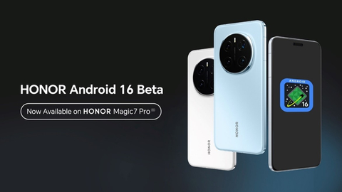 original Android 16 Beta 3 version has already been made available to developers on the HONOR Magic7 Pro since 7th May 2025.