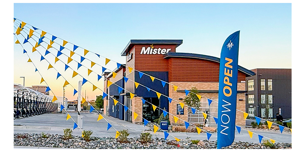 Mister Car Wash Opens First Denver Location with Free Wash Weekend