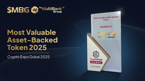 MultiBank Group es el ganador del «Token respaldado por activos más valioso» en la Crypto Expo Dubai 2025
