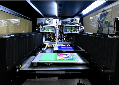 original Precision in motion: Our state-of-the-art printer brings vibrant artwork to life on apparel with unmatched detail and speed.