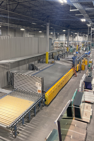 original Wide shot of the tempering line in the Elevate facility.