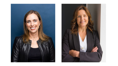 original Left: Ainslie Little, COO; Right: Katie Hewitt, interim CBO