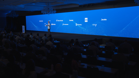 original BST Global Chief Executive Officer Javier A. Baldor officially kicks off the AI Summit’s first full day of sessions by presenting his perspective on the driving forces impacting the AEC industry and the world at large. He shares three key ways AI and big data will transform nearly every aspect of our industry, along with exclusive new research to support his findings. (Photo: BST Global)