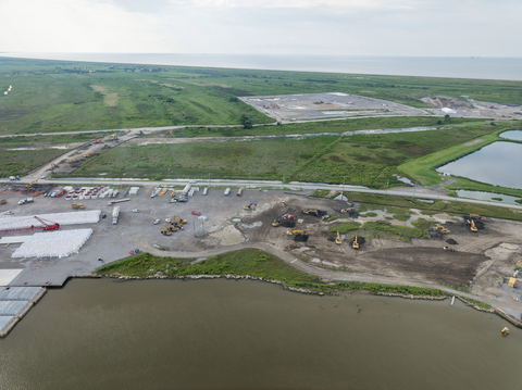 original CP2项目在路易斯安那州卡梅伦教区启动现场施工