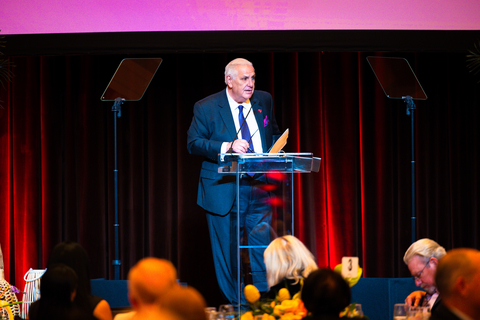 original Dr. Pedro “Joe” Greer, Jr., Founding Dean of Roseman University College of Medicine, challenges guests at the campaign launch to consider their impact on future healthcare. "What would it mean to know that because of your generosity, a child from Las Vegas' Historic West Side, or Pahrump, or Ely who thought medicine was out of reach now walks into a clinic in a white coat with your name in their heart?" he asked attendees.