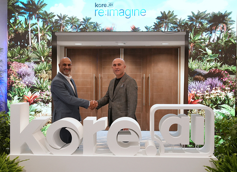 original Raj Koneru, CEO & Founder Kore.ai and Nidal Abou-Ltaif, Chief Revenue & Transformation Officer at TeKnowledge