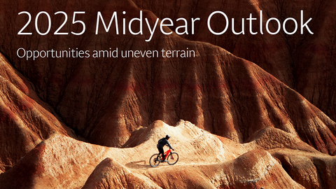 original Wells Fargo Investment Institute 2025 Midyear Outlook: Opportunities amid uneven terrain (Graphic: Wells Fargo)