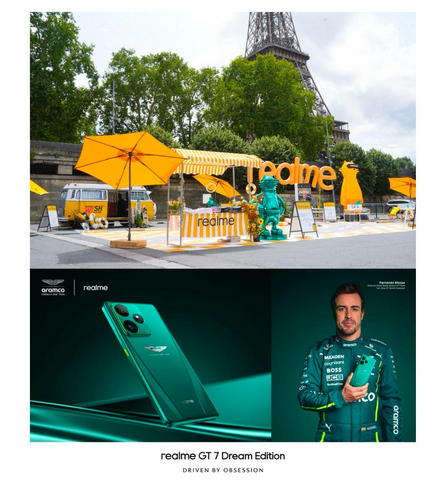 original Foto live dal realme Summer Party e la GT 7 Dream Edition lanciata di recente