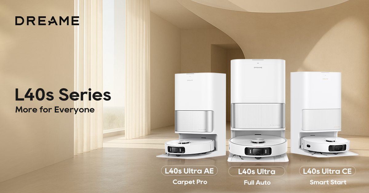 Dreame Technology Launches L40s Robot Vacuum Series in Canada with