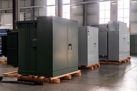 original Lineup of pad mounted power distribution transformers - JST Power Equipment