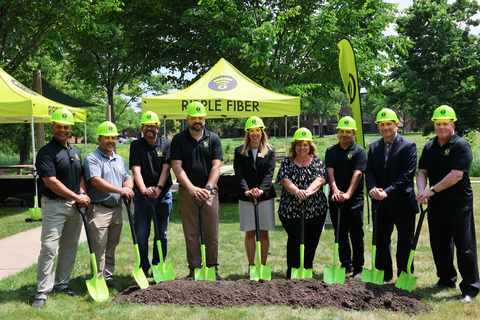 original Ripple Fiber celebrates groundbreaking in Elk Grove Village, marking expansion into Illinois