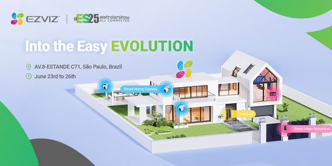 original EZVIZ wowed the world with its latest innovations at the Eletrolar Show 2025.