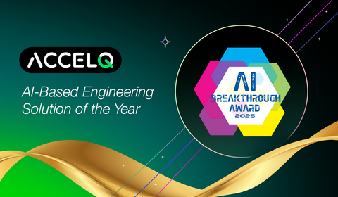 original ACCELQ Autopilot Wins AI Breakthrough Award "AI-Based Engineering Solution of the Year" 2025