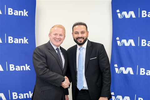 thumbnail Peter Reynolds , CEO of ThetaRay, and Gul Khan, CEO of I&M Bank, shake hands following the signing of strategic partnership agreement. 