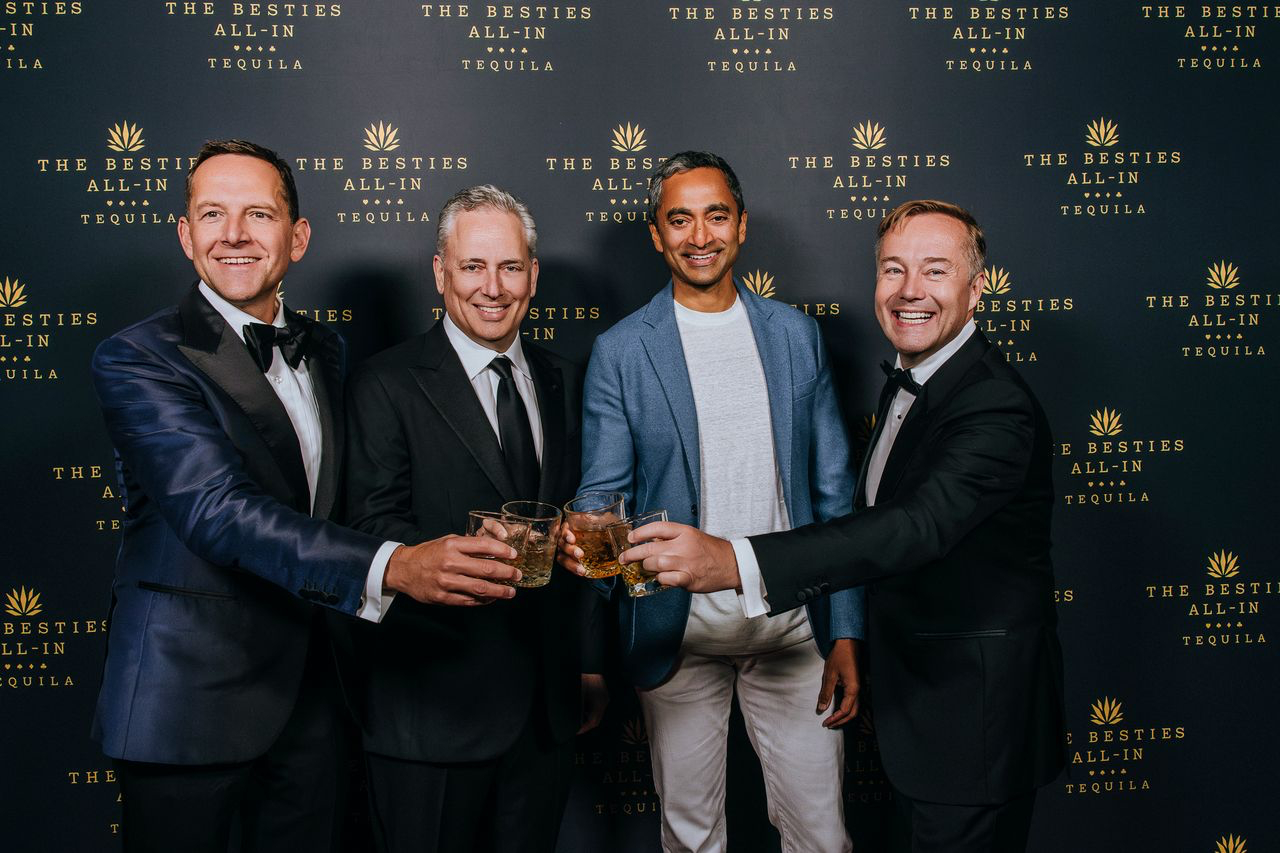 All-In Podcast Launches 'The Besties All-In Tequila'