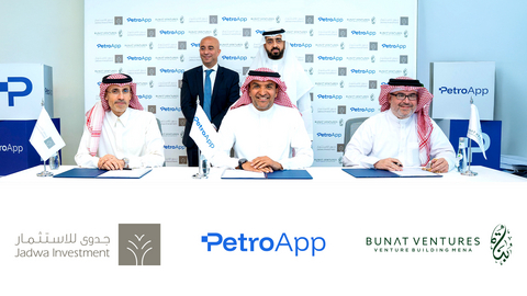 original Jadwa leads a USD 50 million investment round in PetroApp (Photo: AETOSWire)