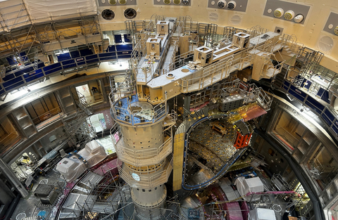 thumbnail The ITER Tokamak pit with the two vacuum vessel sector modules installed. Westinghouse has participated in the fabrication of the sectors of the vacuum vessel, as part of the Fusion for Energy (F4E) Consortium with its partners Ansaldo Nucleare and Walter Tosto.