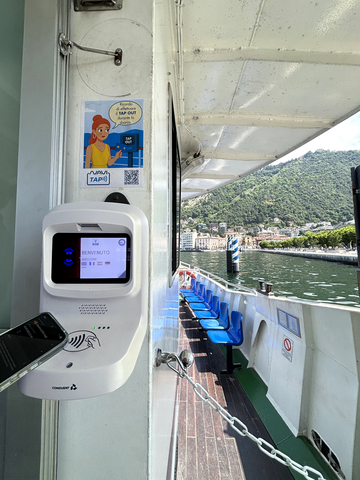 original Conduent on-board validator