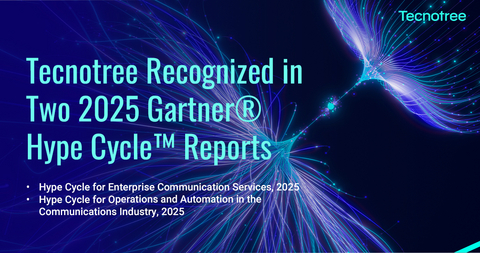 original Tecnotree入选2025年两份Gartner®技术成熟度曲线报告