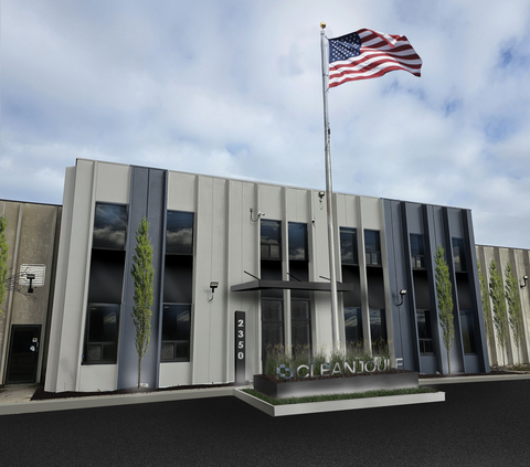 original A rendering of CJ1, CleanJoule's newest industrial manufacturing facility for CycloSAF and SpaceSAF production.
