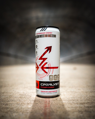 original Catalyst energy drink designed for today’s health-conscious consumer offering 120mg of caffeine, 10 calories, zero sugar and no artificial sweeteners, colors, or flavors.