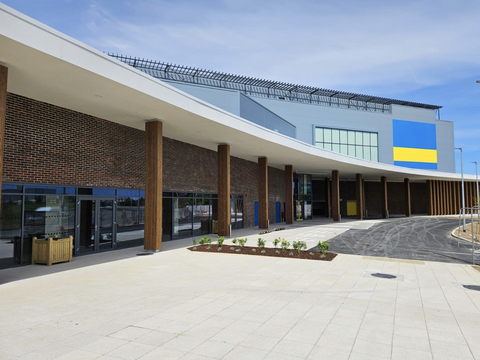 original Self-storage facility in Liffey Valley, Dublin, part of U Store It