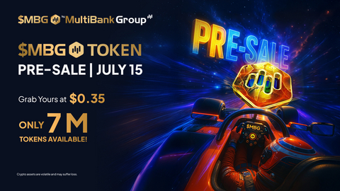 Programada la preventa de tókenes $MBG para el 15 de julio – Habrá solo 7 millones de tókenes disponibles a 0,35 dólares