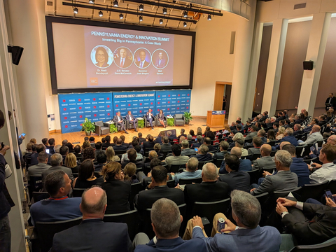 thumbnail U.S. Sen. Dave McCormick (R- Pa.) and Pennsylvania Governor Josh Shapiro speak in a panel conversation at the inaugural Pennsylvania Energy & Innovation Summit. Held at Carnegie Mellon University, the event was organized by Sen. McCormick to highlight the Commonwealth's vast potential to secure American energy and AI leadership.