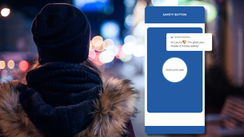 original PointCentral Safety Button for Multifamily