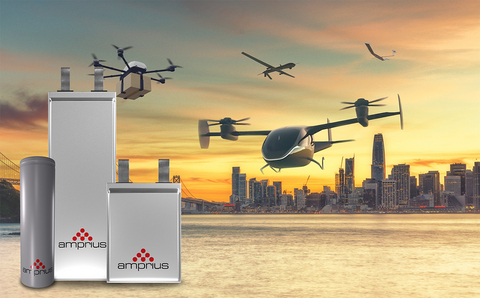 original Amprius ships high-performance SiCore cells to multiple drone customers from U.S. pilot line.