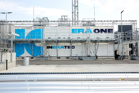 original Supplied with Sasol FT-catalyst: ERA ONE Frankfurt, INERATEC’s commercial scale e-Fuel plant. © INERATEC