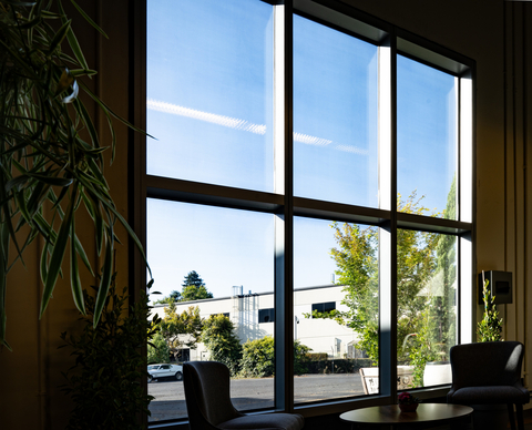 thumbnail NEXT has installed its energy-producing glass at its Santa Barbara headquarters to showcase its real-world use. The installation demonstrates how the solar technology integrates seamlessly into commercial building facades, generating power while preserving transparency and design flexibility for architects and developers.