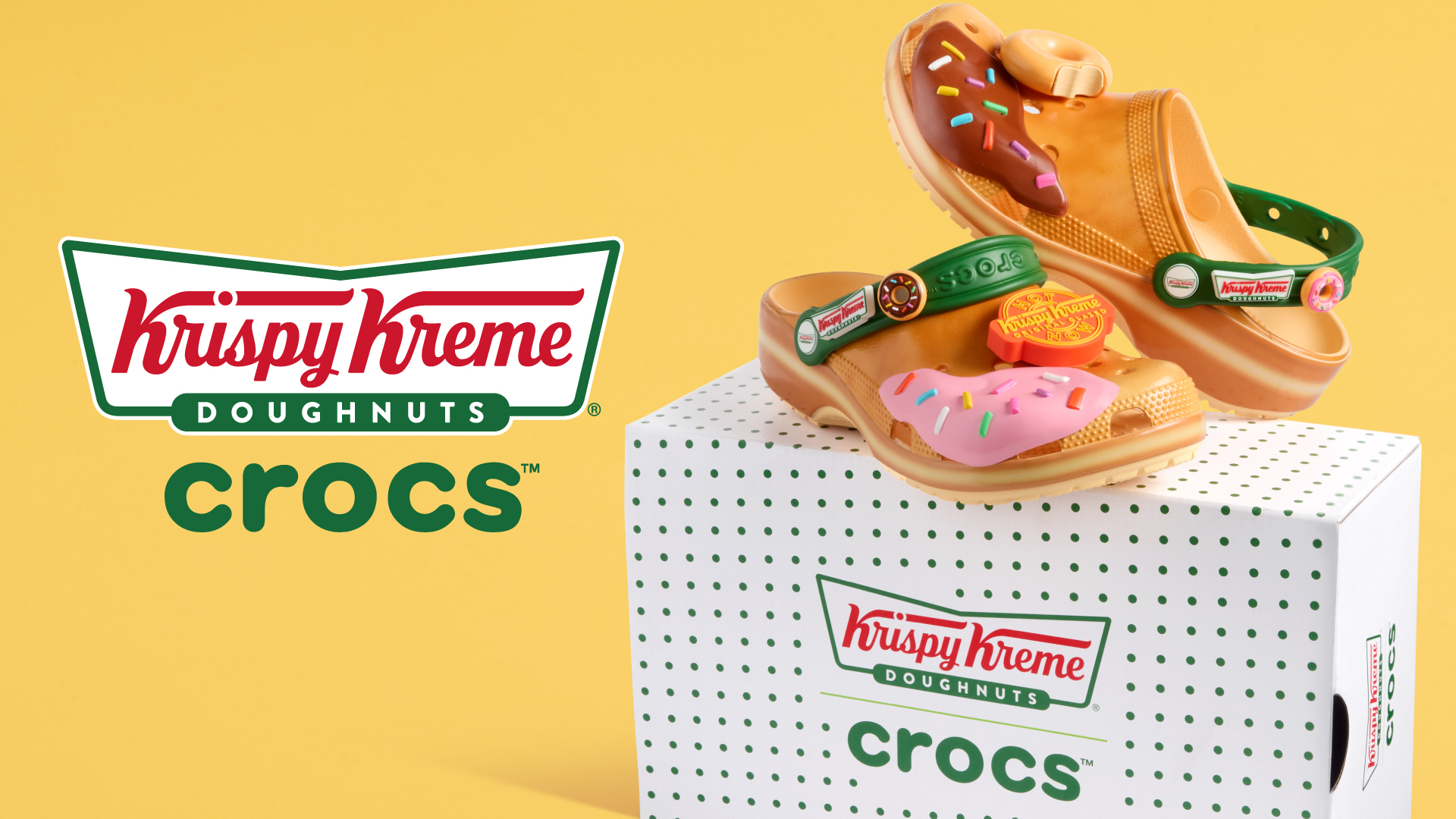 Now Serving! KRISPY KREME® and Crocs Collaborate for First Time on