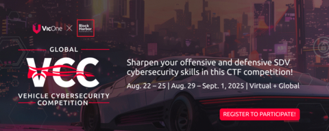 original Global Vehicle Cybersecurity Competition (VCC) participants of all skill levels—from first-time players and university students to seasoned professionals pursuing careers in automotive cybersecurity—can compete head-to-head in offense and defense scenarios mimicking real-world attacks and countermeasures on modern connected vehicles and software-defined vehicles (SDVs).