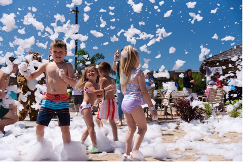original Guests kick off National Waterpark Day at Kalahari Resorts with an epic poolside bash.
