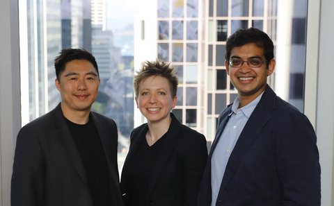 original Sparrow CRO Paul Park, CEO and cofounder Deborah Hanus, and CTO and cofounder Samarth Keshava