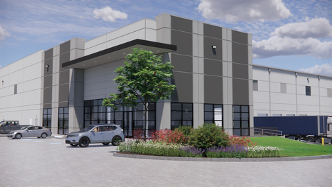 original Front view of Building 3 in the 610 Business District.