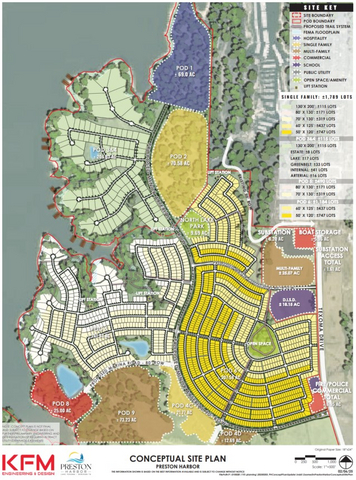 original Centurion American Development Group will bring luxury single-family residences to Preston Harbor on Lake Texoma.