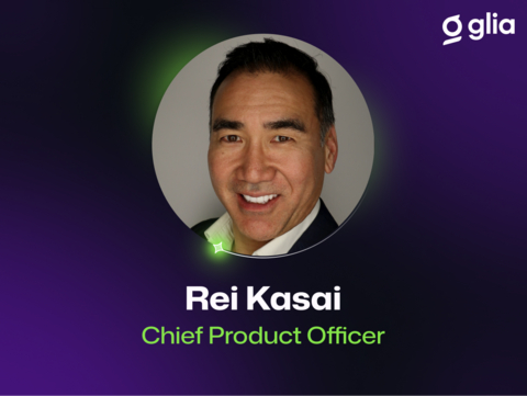 original Glia announced the appointment of Rei Kasai as its new Chief Product Officer.
