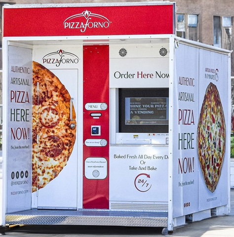 original PizzaForno Vending Machine